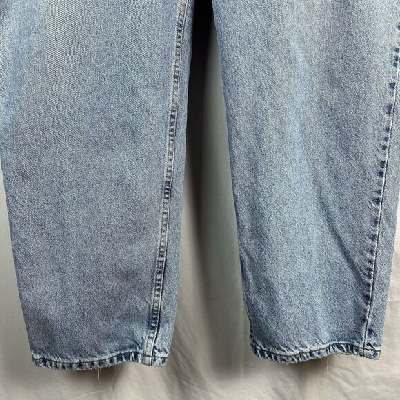 Vintage Levis 545 Jeans Men's 44 x 30 Blue Denim 100% Cotton Brown Tab Loose Fit - Picture 3 of 13